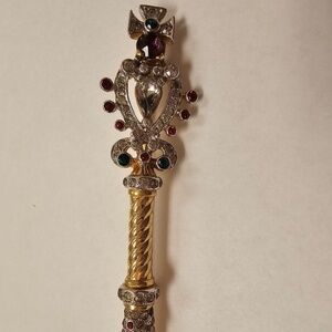 Mazer Bros. “Royal Scepter” Convertible Brooch/Pendant — Collector’s Piece